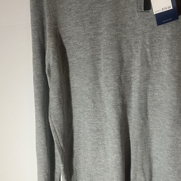 Nautica Gray Crewneck Sweater - Picture 4 of 9
